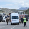 Tunceli-Erzincan karayolu ulaşıma kapatıldı Tunceli-Erzincan karayolu ulaşıma kapatıldı