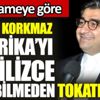 ﻿İddianameye göre Sezgin Baran Korkmaz ABD’yi İngilizce dahi bilmeden tokatlamış