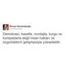 Sakarya Barosu Eski Başkanı: “Demokrasi Kasetle Değil, Özgürlükle Gelişir”