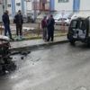 Bağcılar'da 2 araba yandı Bağcılar'da 2 araba yandı
