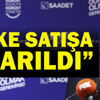 Temel Karamollaoğlu: Ülke satışa çıkarıldı Temel Karamollaoğlu: Ülke satışa çıkarıldı