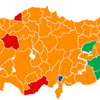 AKP 10 ili daha kaybetti AKP 10 ili daha kaybetti