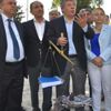 CHP’lilerden ‘voltalı- terazili’ Sözcü protestosu CHP’lilerden ‘voltalı- terazili’ Sözcü protestosu