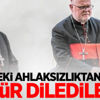 Kilisedeki ahlaksızlıktan dolayı özür dilediler!