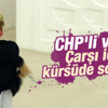 CHP'li Melda Onur kürsüde tişörtünü çıkardı CHP'li Melda Onur kürsüde tişörtünü çıkardı