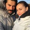 Fahriye Evcen'den kış pozu Fahriye Evcen'den kış pozu