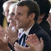 Fransa Cumhurbaşkanı Macron dünyaya dönen astronata espri yaptı Fransa Cumhurbaşkanı Macron dünyaya dönen astronata espri yaptı