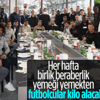 Fenerbahçe takımı barbekü partisi düzenledi Fenerbahçe takımı barbekü partisi düzenledi