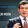 Davutoğlu: Sen edep nedir bilir misin Bahçeli?