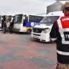 Okul servis araçları jandarmanın takibinde Okul servis araçları jandarmanın takibinde