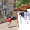 Polis merkezi mülteci kampı oldu Polis merkezi mülteci kampı oldu