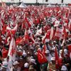 Adalet Mitingi’nde alan doldu taştı