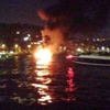 İstanbul Boğazı'nda alev alev yandı !