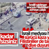 Kudüs'te İsrailli yerleşimci, Filistinlileri ezdi