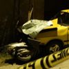 Kütahya'da otomobil ile motosiklet çarpıştı