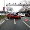 Maslak'ta kaza: Trafik felç oldu