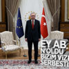 Cumhurbaşkanı Erdoğan, AB heyetini kabul etti Cumhurbaşkanı Erdoğan, AB heyetini kabul etti