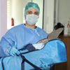 Kovid-19'u yenen bebek evine uğurlandı Kovid-19'u yenen bebek evine uğurlandı