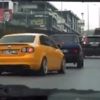 Trafik magandası ortalığı birbirine kattı