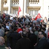 Adanalılar özgür basın nöbetine devam etti Adanalılar özgür basın nöbetine devam etti