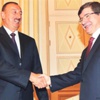 Başbakan Davutoğlu, Aliyev'le görüştü