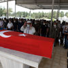 Adana'da evinde ölü bulunan özel harekat polisi toprağa verildi
