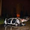 Park halindeki otomobil kundaklandı Park halindeki otomobil kundaklandı