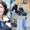 Hazal Kaya'nın 20 cm topuklu ayakkabısı Hazal Kaya'nın 20 cm topuklu ayakkabısı