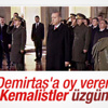 Demirtaş Atatürk'ü anma törenine katılmadı Demirtaş Atatürk'ü anma törenine katılmadı