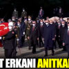 ﻿Devlet erkanı Anıtkabir'de