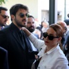 Oya Aydoğan'ın cenaze töreninde tepki çeken görüntüler Oya Aydoğan'ın cenaze töreninde tepki çeken görüntüler