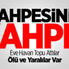 PKK'lılar Eve Havan Topu Attı PKK'lılar Eve Havan Topu Attı