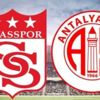 Süper Lig: Sivasspor - Antalyaspor maçı | CANLI ANLATIM İZLE