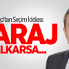 Şentop'tan Seçim İddiası: Baraj Kalkarsa... Şentop'tan Seçim İddiası: Baraj Kalkarsa...