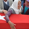 Ermenek'teki cenazede ağlatan görüntü