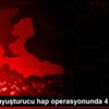 İzmir de uyuşturucu hap operasyonunda 4 gözaltı