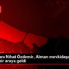 TFF Başkanı Nihat Özdemir, Alman mevkidaşı Fritz Keller ... TFF Başkanı Nihat Özdemir, Alman mevkidaşı Fritz Keller ...