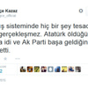 Kazaz’dan akıllara ziyan tweet Kazaz’dan akıllara ziyan tweet