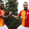 Galatasaray'da Diagne ve Mitroglou sevinci Galatasaray'da Diagne ve Mitroglou sevinci