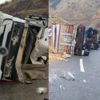 Elazığ’da kamyon devrildi: 1 ölü Elazığ’da kamyon devrildi: 1 ölü
