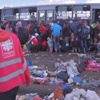 Macaristan'da sığınmacıların konakladığı bölge çöp doldu
