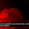 Antalya da kum heykeller gün batımında sunduğu eşsiz ... Antalya da kum heykeller gün batımında sunduğu eşsiz ...