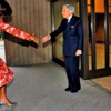Michelle Obama'nın selamlaşma imtihanı Michelle Obama'nın selamlaşma imtihanı