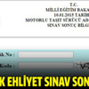 Ehliyet sınav sonuçları açıklandı! 10 Ocak 2015 MTSAS Ehliyet sınav sonucu sorgulama ve öğrenme Ehliyet sınav sonuçları açıklandı! 10 Ocak 2015 MTSAS Ehliyet sınav sonucu sorgulama ve öğrenme