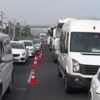Tekirdağ il sınırında koronaya rağmen araç yoğunluğu Tekirdağ il sınırında koronaya rağmen araç yoğunluğu