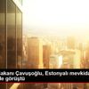 Dışişleri Bakanı Çavuşoğlu, Estonyalı mevkidaşı Reinsula ...
