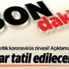 Son dakika: Külliye'de kritik koronavirüs toplantısı! Okullar tatil edilecek mi? Açıklama bekleniyor