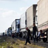 Habur Sınır Kapısı’ndaki TIR kuyruğu 30 kilometre oldu