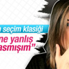 Simge Fıstıkoğlu oy kaşesini eline bastı Simge Fıstıkoğlu oy kaşesini eline bastı