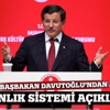 Davutoğlu'ndan Başkanlık sistemi açıklaması Davutoğlu'ndan Başkanlık sistemi açıklaması